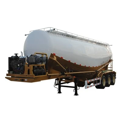 3 Assen 50tons Cement|Poedertankaanhangwagen
