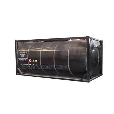 Chemische vloeibare ISO-tank