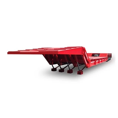 Opvouwbare Gooseneck Lowboy Trailer