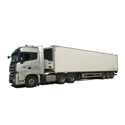 Vriezer Van Vrachtwagen Aanhangwagen
