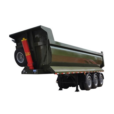 U type dump trailer